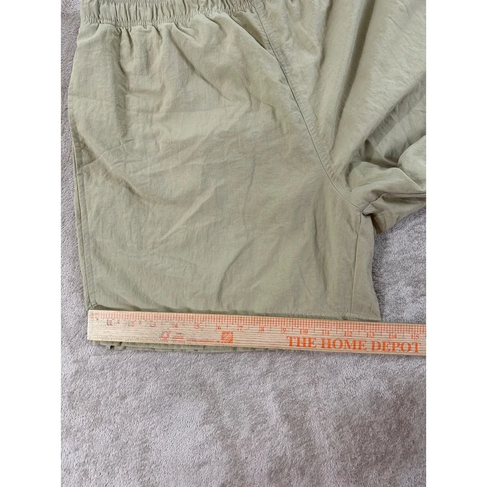 Vintage Polo Ralph Lauren Swim Trunks Mens L Khaki Tan Mesh Lined no Drawstrings